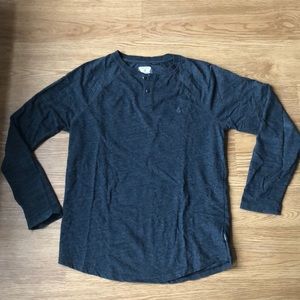 Grey Volcom Henley